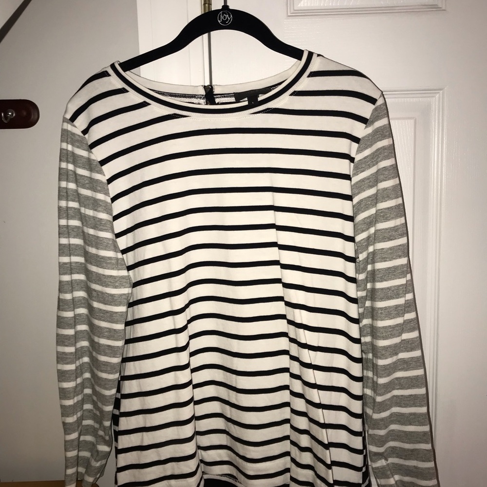 J.Crew Striped Long Sleeve Top